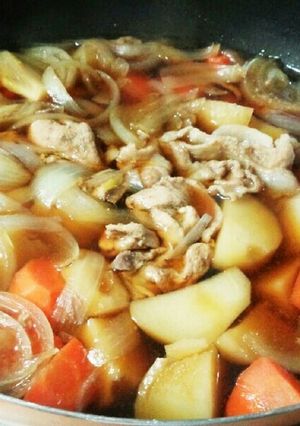 フライパンで時短肉じゃが-レシピのメイン写真