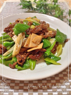 10分で出来ちゃう☆楽々♡青椒肉絲♬-レシピのメイン写真