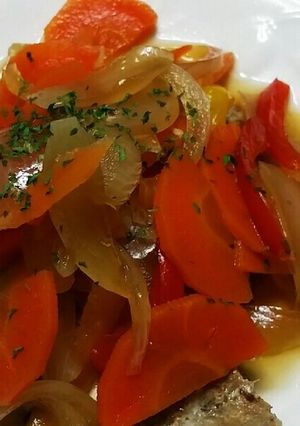 塩麹ｻﾝﾏの南蛮漬け-レシピのメイン写真