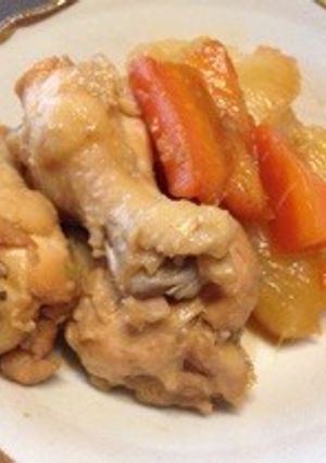 めっちゃ簡単‼︎手羽元と大根の煮物☆-レシピのメイン写真