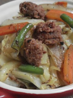 キャべコンビーフ炒め★麺つゆで簡単に-レシピのメイン写真