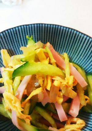 クラゲの酢の物-レシピのメイン写真