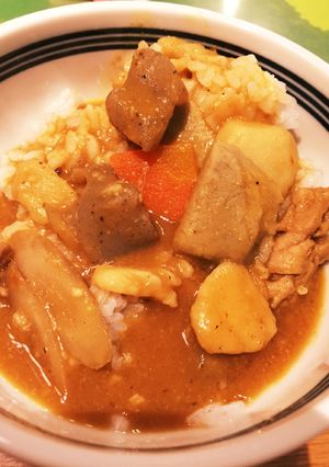 けんちん汁リメイクカレー-レシピのメイン写真