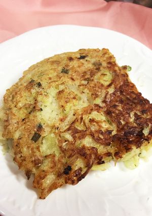 塩で食べるお好み焼き-レシピのメイン写真