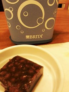 *ほうじ茶寒天*あずき入り-レシピのメイン写真