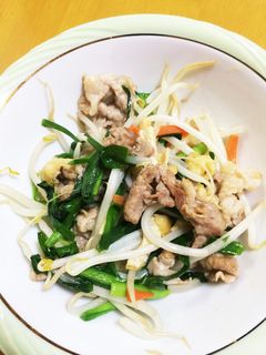 残り物で野菜炒め♪-レシピのメイン写真