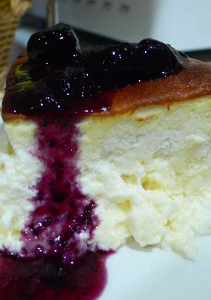 ☆ヘルシーヨーグルトスフレケーキ☆-レシピのメイン写真