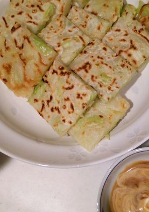 キャベツでチヂミ焼き-レシピのメイン写真