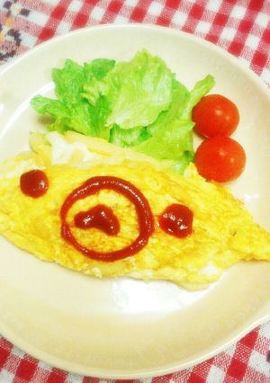 ⭐冷凍ポテトで簡単に☺チーズオムレツ⭐-レシピのメイン写真