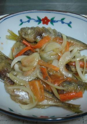 豆あじの南蛮漬け-レシピのメイン写真