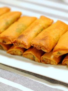 炒めず作るモヤシシャキシャキ春巻き-レシピのメイン写真