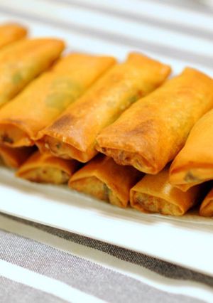 炒めず作るモヤシシャキシャキ春巻き-レシピのメイン写真