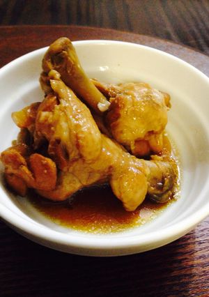簡単すぎる！手羽元の酢醤油煮☆-レシピのメイン写真