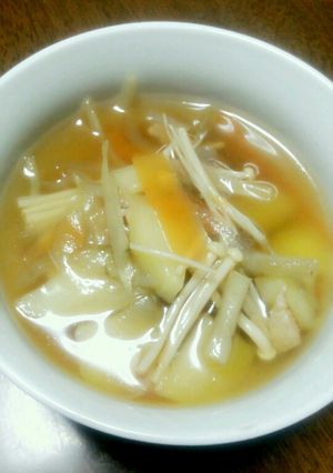 体にやさしい!食物繊維スープ♡-レシピのメイン写真
