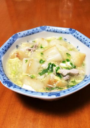 お麩と豚肉のトロトロ-レシピのメイン写真