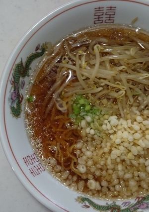 即席ラーメンでたぬき中華-レシピのメイン写真