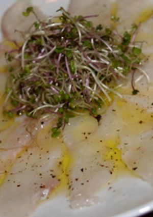 ヒラメのカルパッチョ-レシピのメイン写真