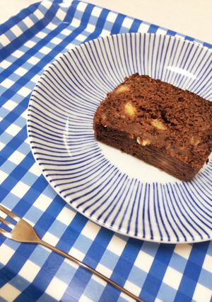 バナナココアケーキ-レシピのメイン写真