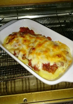 ミートソースとじゃがいものラザニア風-レシピのメイン写真