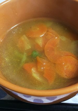 にんじんたっぷりカレースープ-レシピのメイン写真
