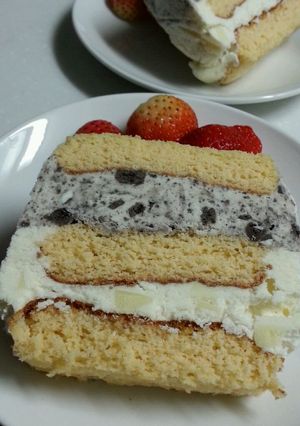 手作りアイスサンドケーキ-レシピのメイン写真