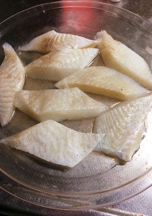レンジで簡単！カレイの酒蒸し-レシピのメイン写真