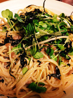 納豆とクリームチーズのパスタ-レシピのメイン写真