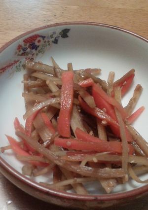 簡単きんぴらごぼう-レシピのメイン写真