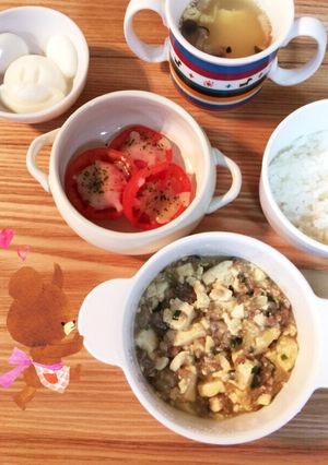 和風マーボー豆腐 離乳食にも♩取り分け-レシピのメイン写真