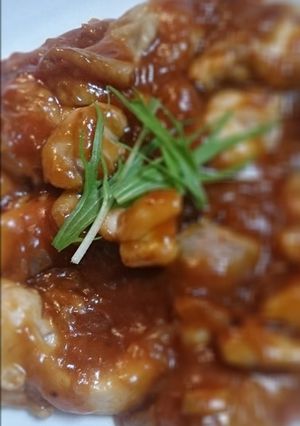 辛くない鶏チリ(チリ無い)-レシピのメイン写真
