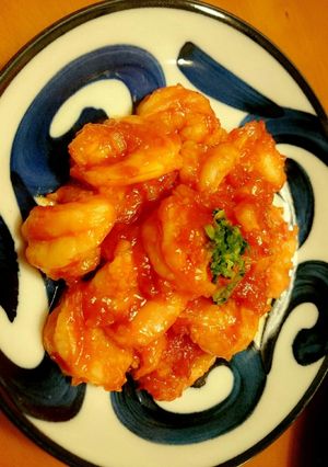 ピリ辛!プリプリ海老の本格エビチリ☆-レシピのメイン写真