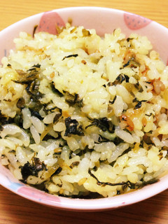 超簡単☆高菜の炊き込みごはん♪-レシピのメイン写真