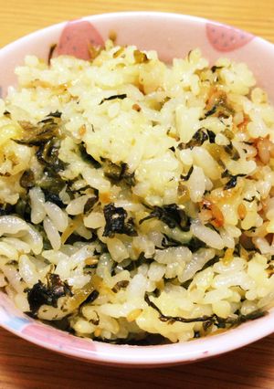 超簡単☆高菜の炊き込みごはん♪-レシピのメイン写真