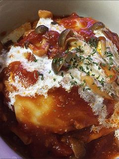 トマト煮込みハンバーグ-レシピのメイン写真
