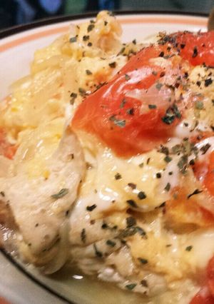 簡単☆洋風親子丼♪-レシピのメイン写真