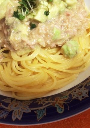 超簡単!アボカド&シーチキンのパスタ♪-レシピのメイン写真