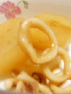 大根と赤いかの煮物-レシピのメイン写真