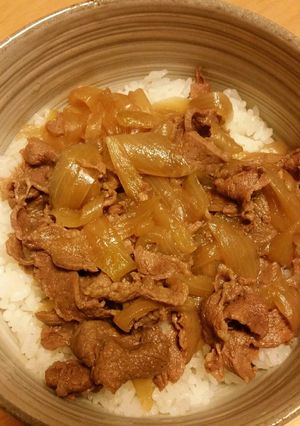 やわらか玉ねぎタップリ☆牛丼-レシピのメイン写真