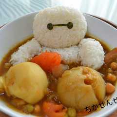 รูปของ キャラ カレー ベイマックス