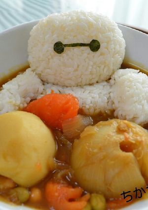 キャラ カレー ベイマックス-レシピのメイン写真