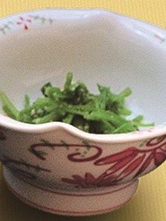 セリの胡麻和え-レシピのメイン写真