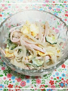 ごま香る♪春雨サラダ-レシピのメイン写真