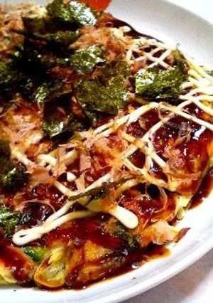 お好み焼きで♡スッキリ野菜室＾＾-レシピのメイン写真
