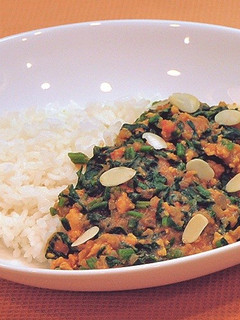 ほうれん草カレー-レシピのメイン写真