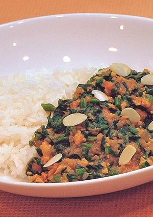 ほうれん草カレー-レシピのメイン写真
