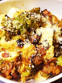 豆腐・ブロッコリー・ベーコンの洋風炒め-レシピのメイン写真