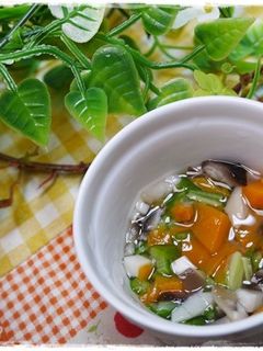 離乳食後期 にんじんしいたけオクラ煮-レシピのメイン写真