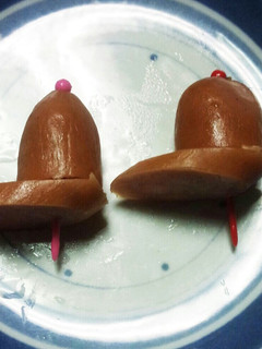 ウインナーの飾り切り☆キャップ(帽子)-レシピのメイン写真