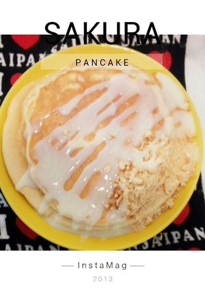 和洋折衷 part2*桜餅パンケーキ-レシピのメイン写真