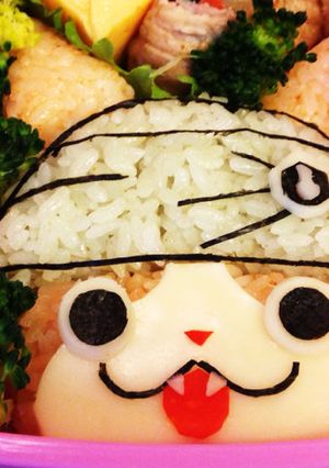 キャラ弁♡妖怪ウォッチのワンダーニャン-レシピのメイン写真
